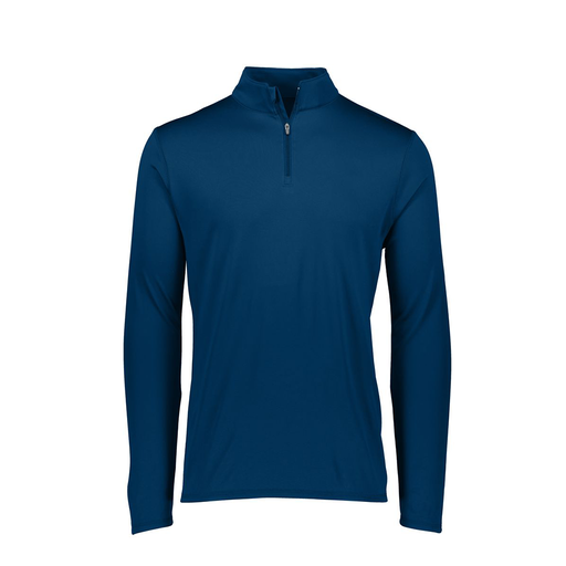 [2785.065.S-LOGO1] Men's Flex-lite 1/4 Zip Shirt (Adult S, Navy)