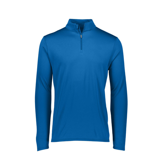 [2785.060.S-LOGO1] Men's Flex-lite 1/4 Zip Shirt (Adult S, Royal)