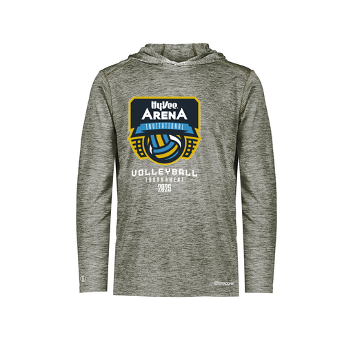 [FOLHCGGY-AS-LOGO1] Decker Men's Charge Hoodie (Adult S, Gray)