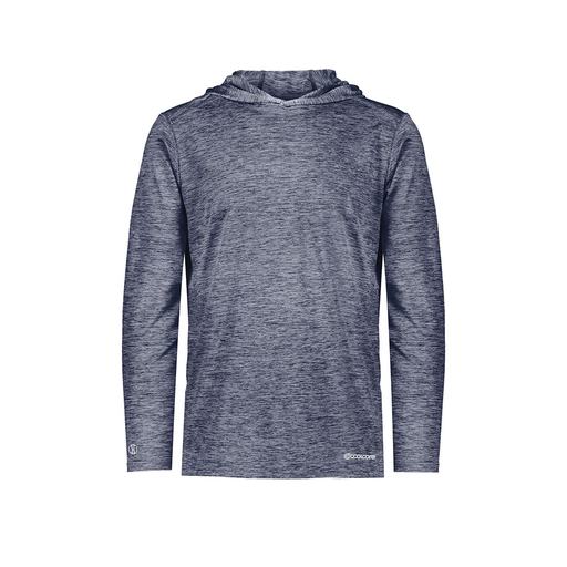 [FOLHCGNV-YS-LOGO1] Youth Charge Hoodie (Youth S, Navy)