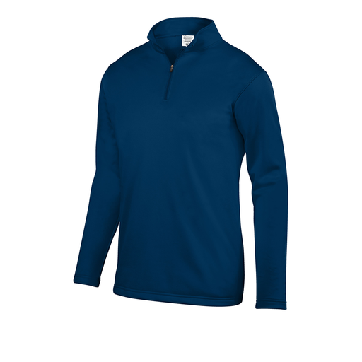 [DFW-FFQZ-NVY-AS-LOGO1] Men's FlexFleece 1/4 Zip (Adult S, Navy)