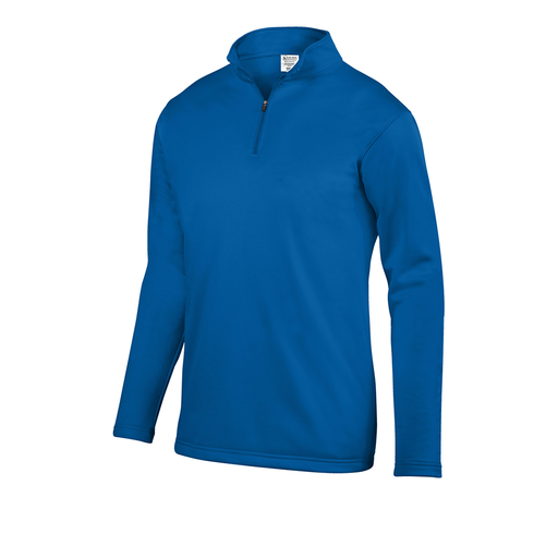 [DFW-FFQZ-RYL-AS-LOGO1] Decker Men's FlexFleece 1/4 Zip (Adult S, Royal)