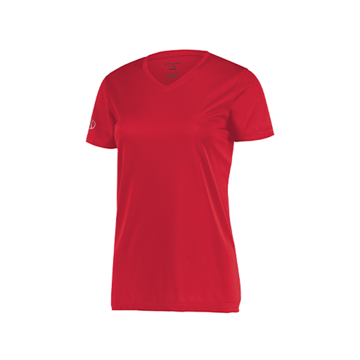 [222820.083.S-LOGO1] Ladies Movement Dri Fit Shirt (Female Adult S, Red)