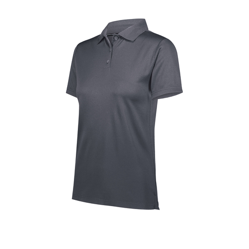 [222768-GRY-FAXS-LOGO1] Ladies Prism Polo (Female Adult XS, Gray)