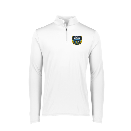 [FTLQFLWH-FAXS-LOGO1] Decker Women's Flex-Lite 1/4 Zip Shirt (Female Adult XS, White)