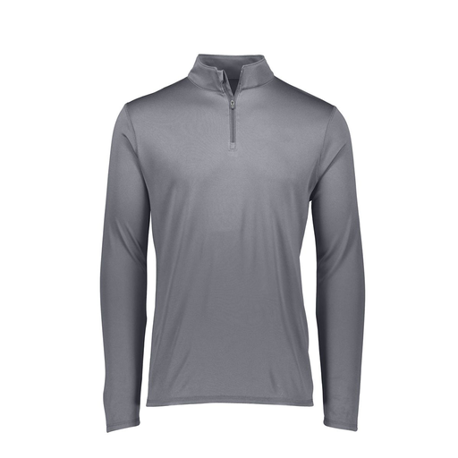 [2787.059.XS-LOGO1] Ladies Dri Fit 1/4 Zip Shirt (Female Adult XS, Gray)