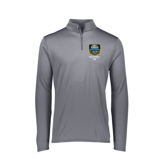 [FTLQFLGY-FAXS-LOGO1] Decker Women's Flex-Lite 1/4 Zip Shirt (Female Adult XS, Gray)